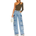 Calles Fit Relajado Anduites Graphic Women Jeans